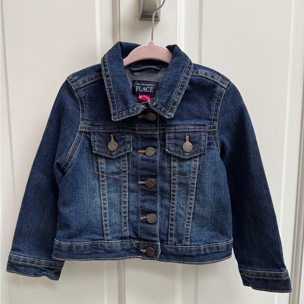 NWOT The Children’s Place 2T Girls Denim Jacket